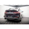 Maxton Design 3D prodloužení spoileru pro BMW X4 G02 Facelift, černý lesklý plast ABS, M-Pack