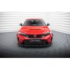 Maxton Design spoiler pod přední nárazník ver.3 pro Honda Civic Mk11 Type-R, černý lesklý plast ABS