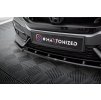 Maxton Design spoiler pod přední nárazník pro Honda Civic Mk10 Sport, černý lesklý plast ABS
