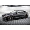 Maxton Design difuzory pod boční prahy pro BMW řada 4 F36, černý lesklý plast ABS