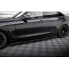Maxton Design difuzory pod boční prahy pro BMW řada 4 F36, černý lesklý plast ABS
