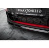 Maxton Design spoiler pod přední nárazník ver.2 pro Mini Cooper F56 JCW Facelift, černý lesklý plast ABS