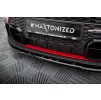 Maxton Design spoiler pod přední nárazník pro Mini Cooper F56 JCW Facelift, černý lesklý plast ABS