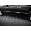 Maxton Design difuzory pod boční prahy pro Mercedes CLK W209, černý lesklý plast ABS
