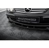 Maxton Design spoiler pod přední nárazník ver.2 pro Mercedes CLK W209, černý lesklý plast ABS