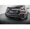 Maxton Design vložka zadního nárazníku ver.1 pro BMW M2 G87, černý lesklý plast ABS