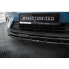 Maxton Design spoiler pod přední nárazník pro Volvo C40 Mk1, černý lesklý plast ABS