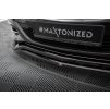 Maxton Design spoiler pod přední nárazník ver. 2 pro Mercedes třída S W222 Standard, černý lesklý plast ABS
