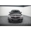 Maxton Design spoiler pod přední nárazník ver. 2 pro Mercedes třída S W222 Standard, černý lesklý plast ABS