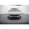 Maxton Design spoiler pod přední nárazník ver.2 pro Volkswagen Passat Mk8 (B8) Facelift, černý lesklý plast ABS, R-Line