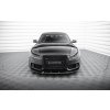 Maxton Design spoiler pod přední nárazník ver.2 pro Audi A5 8T, černý lesklý plast ABS, S-Line