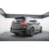 Maxton Design středový spoiler pod zadní nárazník s žebrováním pro BMW X5 F15, černý lesklý plast ABS, M-Pack