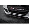 Maxton Design spoiler pod přední nárazník ver.2 pro Audi A4 B8 Competition Facelift, černý lesklý plast ABS, Avant