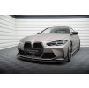 Maxton Design spoiler pod přední nárazník v.4 csl look pro BMW M4 G82, černý lesklý plast ABS