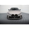 Maxton Design spoiler pod přední nárazník v.4 csl look pro BMW M4 G82, černý lesklý plast ABS