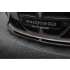 Maxton Design spoiler pod přední nárazník v.4 csl look pro BMW M4 G82, černý lesklý plast ABS
