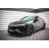 Maxton Design spoiler pod přední nárazník pro Lamborghini Urus Mk1, černý lesklý plast ABS