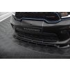 Maxton Design spoiler pod přední nárazník pro Dodge Durango Mk3 Facelift, černý lesklý plast ABS