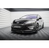 Maxton Design spoiler pod přední nárazník ver.2 pro Ford Mondeo ST-Line Mk4 Facelift, černý lesklý plast ABS, Combi