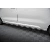 Maxton Design difuzory pod boční prahy pro Citroen Jumpy Mk3, černý lesklý plast ABS