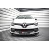 Maxton Design spoiler pod přední nárazník ver.2 pro Renault Clio RS Mk4, černý lesklý plast ABS