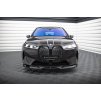 Maxton Design spoiler pod přední nárazník ver.2 pro BMW iX I20, černý lesklý plast ABS, M-pack
