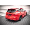 Maxton Design boční difuzory pod zadní nárazník v.6 pro Ford Focus ST-Line Mk4, černý lesklý plast ABS, Estate