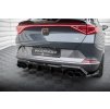 Maxton Design vložka zadního nárazníku ver.3 pro Cupra Formentor VZ Mk1, Mk1 Facelift, černý lesklý plast ABS, pouze pro 245 a 310 HP