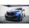 Maxton Design spoiler pod přední nárazník ver.2 pro BMW X5 G05 Facelift, černý lesklý plast ABS