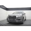 Maxton Design spoiler pod přední nárazník pro Audi Q7 Mk2, černý lesklý plast ABS