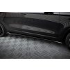 Maxton Design difuzory pod boční prahy pro Porsche Cayenne Mk2 Facelift, černý lesklý plast ABS
