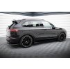 Maxton Design difuzory pod boční prahy pro Porsche Cayenne Mk2 Facelift, černý lesklý plast ABS