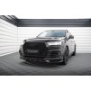 Maxton Design spoiler pod přední nárazník ver.2 pro Audi SQ7 Mk2, černý lesklý plast ABS