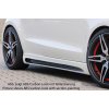 Rieger boční práh mont. strana levá pro Audi A1 8X 3-dvéř., 5-dvéř. (sportback) vč. faceliftu, r.v. 02/15-, 08/10-12/14, plast ABS bez povrchové úpravy, s prolisem a výřezem