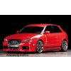Rieger kompletní přední nárazník R-Frame pro Audi A3 8L 3-dvéř., 5-dvéř., plast ABS bez povrchové úpravy, pro originální masku Audi, s držáky mlhových světel