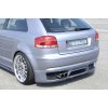 Rieger spoiler pod zadní nárazník pro Audi A3 8P 3-dvéř. r.v. -06/08, plast ABS bez povrchové úpravy