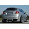 Rieger spoiler pod zadní nárazník pro Audi A3 8P 3-dvéř. r.v. -06/08, plast ABS bez povrchové úpravy