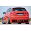 Rieger spoiler pod zadní nárazník pro Audi A3 8P 5-dvéř., Sportback před faceliftem r.v. 06/05-06/08, plast ABS bez povrchové úpravy