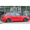 Rieger spoiler pod zadní nárazník pro Audi A3 8P 5-dvéř., Sportback před faceliftem r.v. 06/05-06/08, plast ABS bez povrchové úpravy