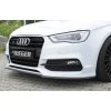 Rieger lipa pod přední nárazník pro Audi A3 S3 8V 3-dvéř. (convertible 8V7), 5-dvéř. (sedan 8VS) před faceliftem, 05/13-08/16, plast ABS bez povrchové úpravy
