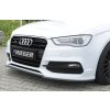 Rieger lipa pod přední nárazník pro Audi A3 S3 8V 3-dvéř. (convertible 8V7), 5-dvéř. (sedan 8VS) před faceliftem, 05/13-08/16, plast ABS bez povrchové úpravy
