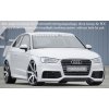 Rieger kompletní přední nárazník pro Audi A3 S3 8V 3-dvéř. (hatchback 8V1), 5-dvéř. (sportback 8VA) před faceliftem, plast ABS bez povrchové úpravy, pro vozy s parkovacím asistentem (PDC)