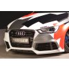 Rieger lipa pod přední nárazník Rieger pro Audi A3 S3 8V 3-dvéř. (hatchback 8V1), 5-dvéř. (sportback 8VA) před faceliftem, 05/13-08/16, plast ABS bez povrchové úpravy