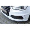 Rieger lipa pod přední nárazník pro Audi A3 S3 8V 3-dvéř. (hatchback 8V1), 5-dvéř. (sportback 8VA) před faceliftem, 05/13-08/16, plast ABS bez povrchové úpravy