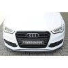 Rieger lipa pod přední nárazník pro Audi A3 S3 8V 3-dvéř. (hatchback 8V1), 5-dvéř. (sportback 8VA) před faceliftem, 05/13-08/16, plast ABS bez povrchové úpravy