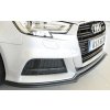 Rieger lipa pod přední nárazník pro Audi A3 S3 8V 3-dvéř. (hatchback 8V1), 5-dvéř. (sportback 8VA) po faceliftu, 09/16-, plast ABS bez povrchové úpravy