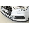 Rieger lipa pod přední nárazník pro Audi A3 S3 8V 3-dvéř. (hatchback 8V1), 5-dvéř. (sportback 8VA) po faceliftu, 09/16-, plast ABS bez povrchové úpravy