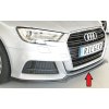 Rieger lipa pod přední nárazník pro Audi A3 S3 8V 3-dvéř. (hatchback 8V1), 5-dvéř. (sportback 8VA) po faceliftu, 09/16-, plast ABS bez povrchové úpravy
