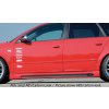 Rieger boční práh mont. strana levá pro Audi A4 8E avant, sedan po faceliftu, r.v. 11/00-10/04, 11/04-, plast ABS bez povrchové úpravy, s prolisem a výřezem