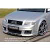 Rieger přední nárazník pro Audi A4 8E avant, sedan, plast ABS bez povrchové úpravy, s žebrováním, pro vozy s parkovacím asistentem (PDC) a mlhovými světly